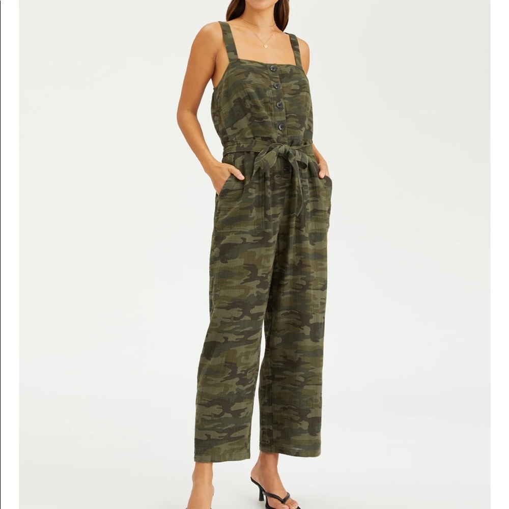 NWT Sanctuary Camo Jumpsuit